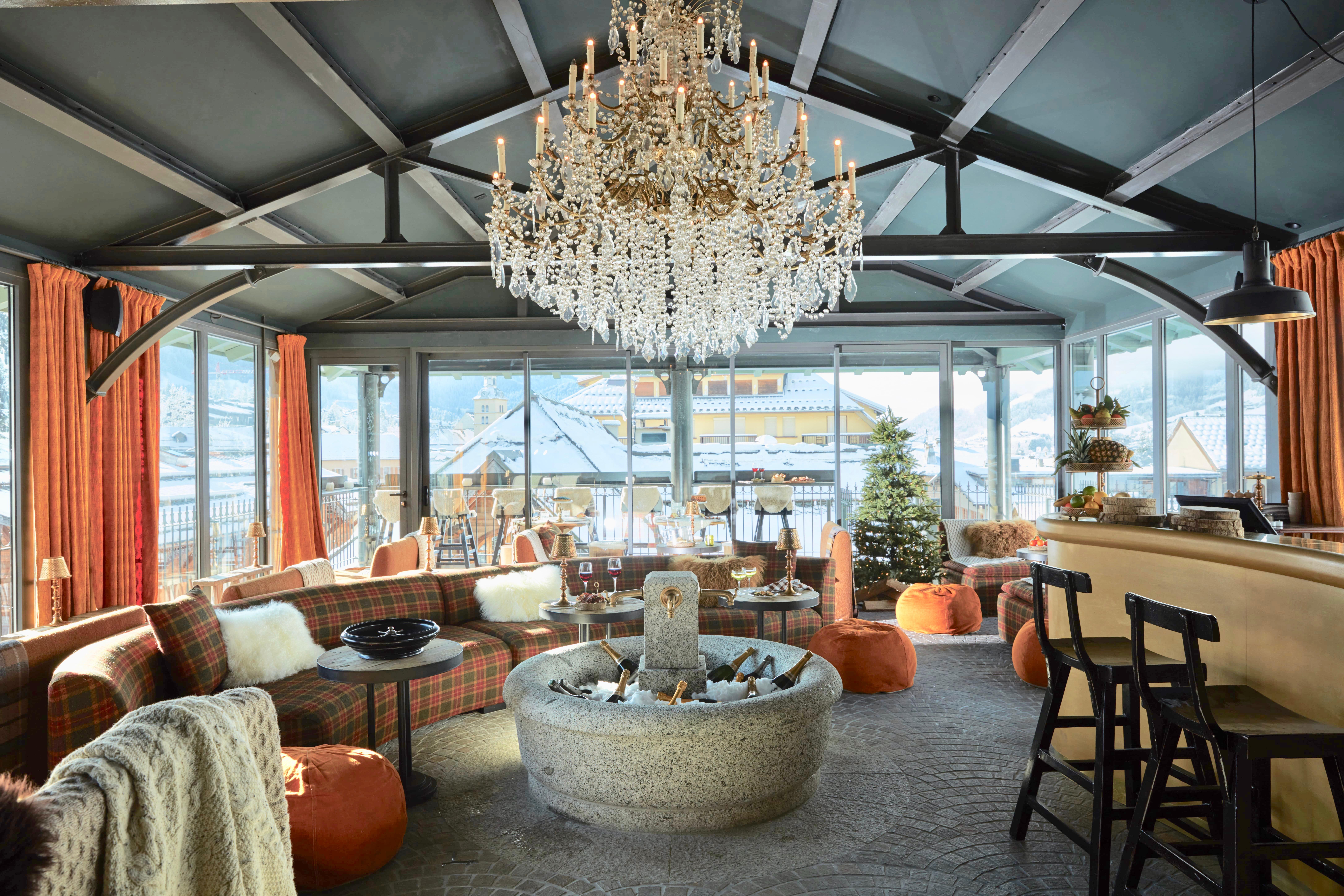 Grand Hotel Soleil D'Or 梅杰夫 外观 照片